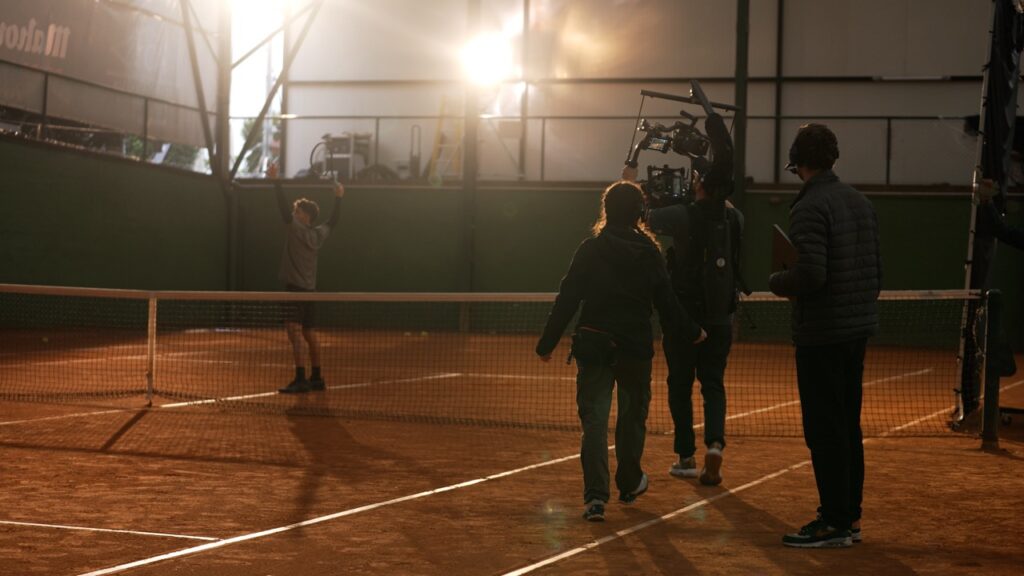 tennis court clay madrid